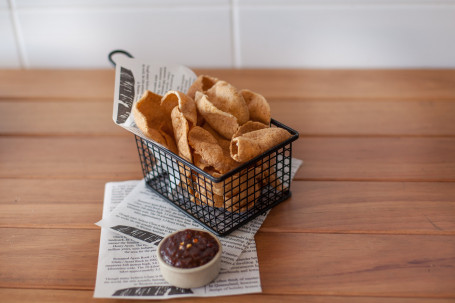 Prawn Cracker With Chilli Jam