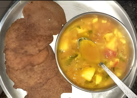 Singhare Poori Aloo Sabji