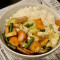 Stirfry Mixed Vegetables Tofu On Rice