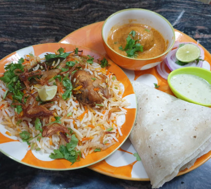 Chicken Malai Kofta Biryani Combo