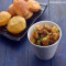 Poori (5Pcs) Aloo Matar (Dry)