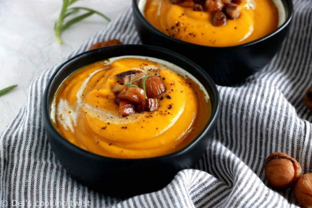 Pumpkin Chestnut Soup