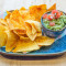 Homemade Guacamole And Tortilla Chips