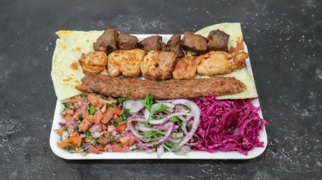 Mixed Chargrill In A Plate