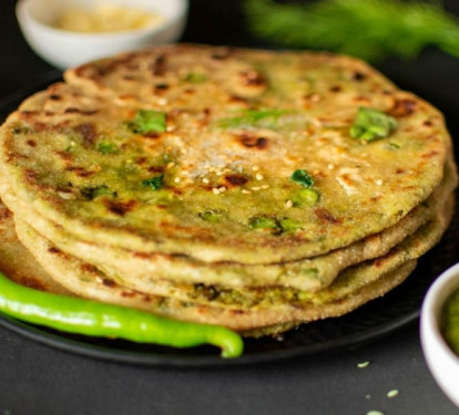 Green Chilly Lachha Prantha