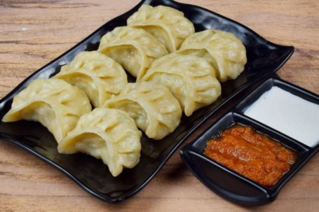 Mutton Steamed Momos [8 Pc]