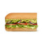 Veggie Delite Reg; Con Avo Subway Six Inch Reg;