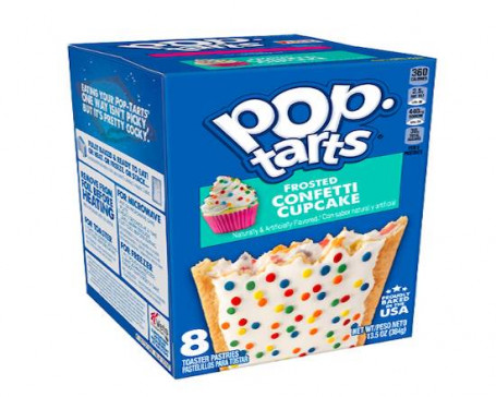 Pop Tarts Frosted Confetti Cupcake