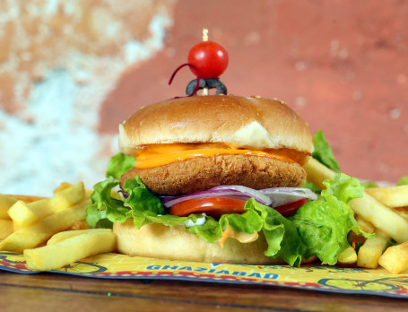 Garam Dharam Special Burger