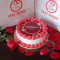 Happy Valentines Day Cake.