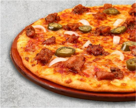 Pizza Bbq Con Pollo (Pizza Sottile)