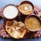 Garlic Chur Chur Naan Thali