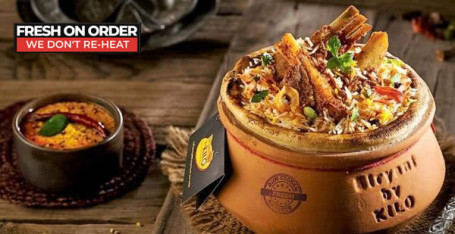 Mutton Hyderabadi Dum Biryani [Serve 1]