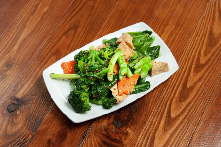 Stir Fried Mixed Veggie And Tofu