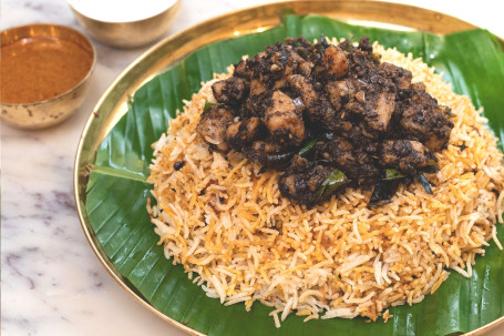 Pepper Chicken Boneless Biryani (650 Gms)