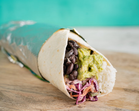 Black Bean Slaw Burrito