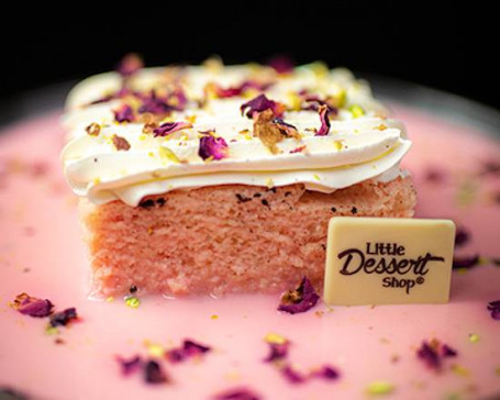 Pink Rose Milk Cake