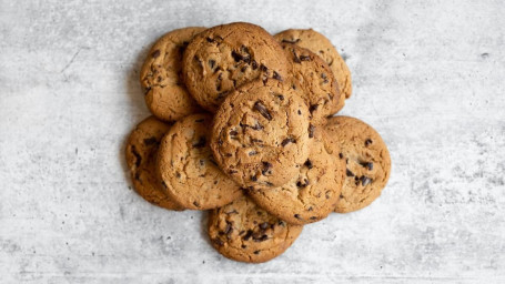 Dozzina Di Biscotti Con Gocce Di Cioccolato