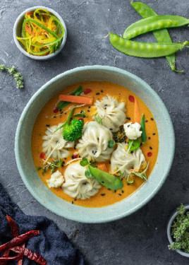 Veg Swimming Momos (6Pcs)