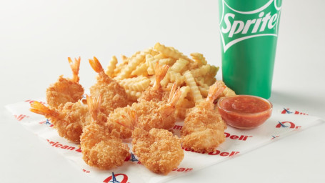 8Pc Shrimp Fries Combo Drink)