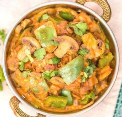 Kadhai Mushroom (Spicy)