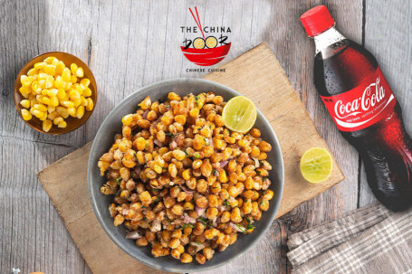 Crispy Corn Chaat And Coke