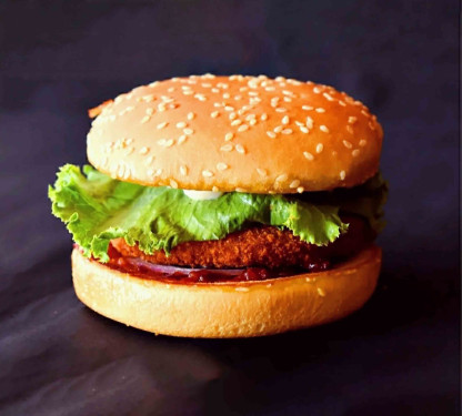 Veg Tikki Crispy Crunch Burger