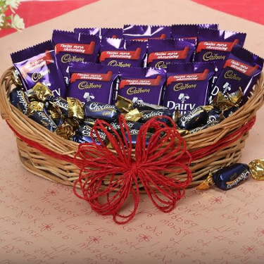 Cadbury Chocolate Basket