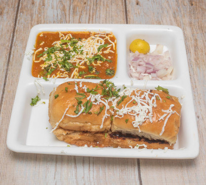 Double Fry Pav Bhaji(1 Plate)