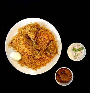 Chicken Biryani With Boiled 1 Egg