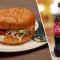 Classic Chicken Burger Coke