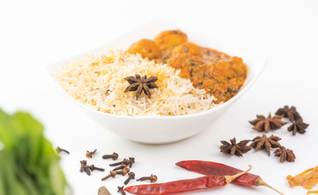 Kashmiri Dum Aloo Rice Bowl