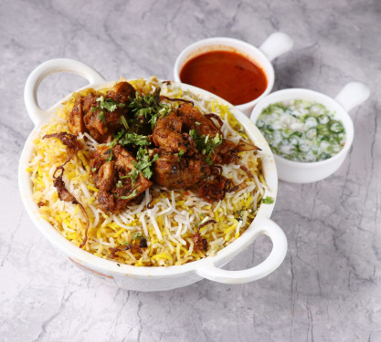 Chicken Biryani (Fry Piece) (3Pcs)