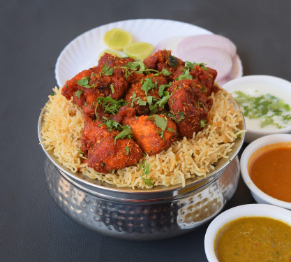 Chicken Fry Biryani Single Serve)