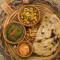 Palak Paneer Chole 4 Tawa Roti