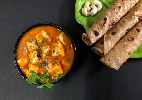 Paneer Butter Masala Aloo Jeera 4 Tawa Roti