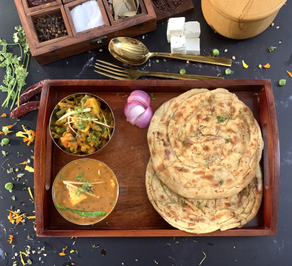 Dal Makhani Mix Veg 2 Paratha