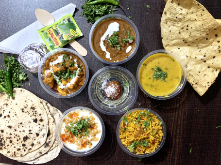 Festive Kadhai Paneer Thali