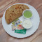 2 Aloo Paratha Dal Choley Raita