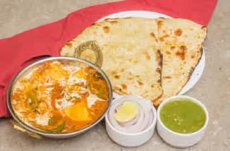 Sahi Paneer 4 Butter Roti Jeera Rice Pickles Salad