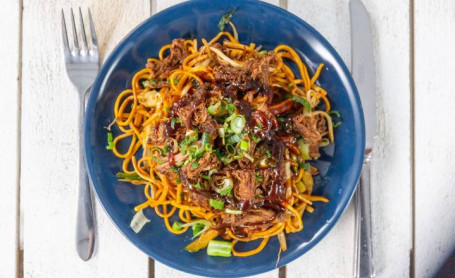 Braised Pork Chow Mein