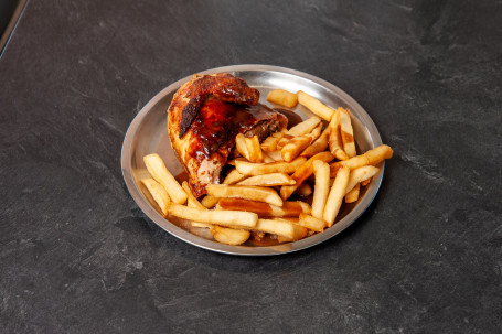 Chicken With Chips And Gravy