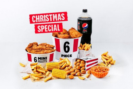 Festive Double Bucket Mini Fillets