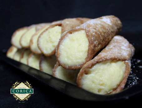 Sicilian Cannoli (Vanilla Custard)