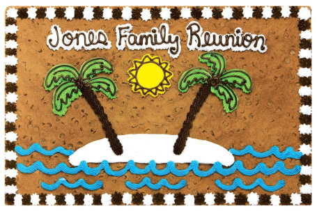 Family Reunion Palm Trees O4013