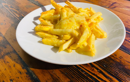 Chips With Melted Cheese (Dairy Or Vegan)