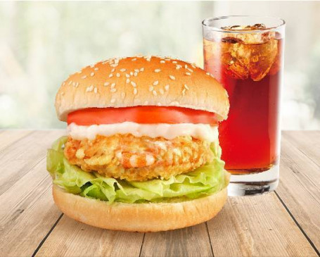 Chuán Qí Zhēn Xiā Bǎo Shrimp Burger