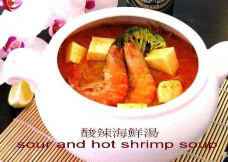 Suān Là Hǎi Xiān Tāng Zuppa Di Pesce Acida E Piccante