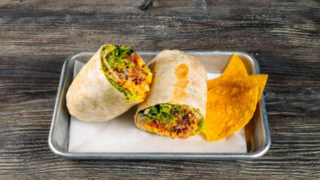 Black Bean Quinoa Burrito (Vegan)