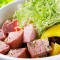 Xiāng Chéng Xūn Yā Luó Màn Shā Lā Tào Cān Romaine Lettuce Salad With Smoked Duck